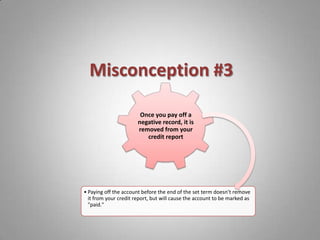 Misconception #3