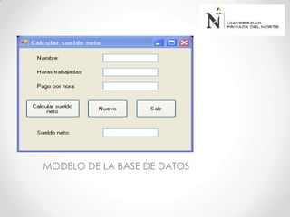 Fundamentos de programación Visual Basic | PPTX | Databases | Computer ...