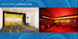 sEU novo concEITo dE traBalHo E laZer




                               perspectIva IlustratIva Do BusIness center   perspectIva IlustratIva Do espaço WI-FI
 