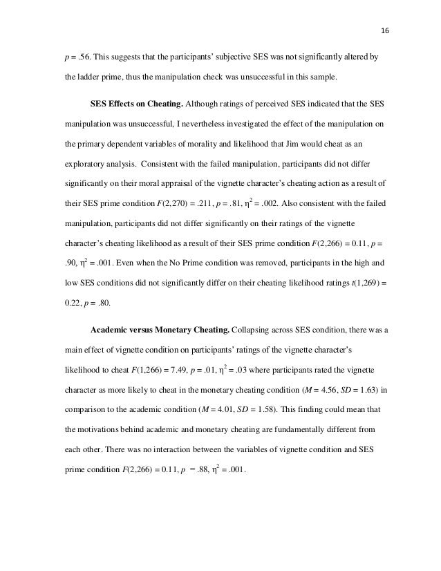 academic dishonesty essay
