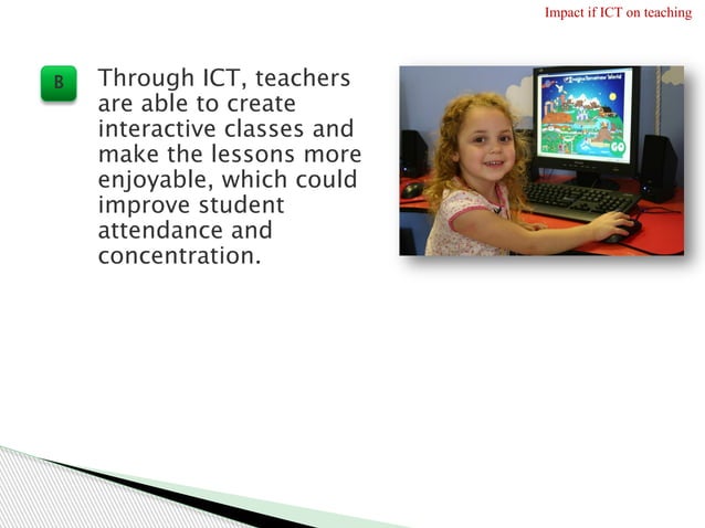 ICT IN EDUCATION PRESENTATION | PDF