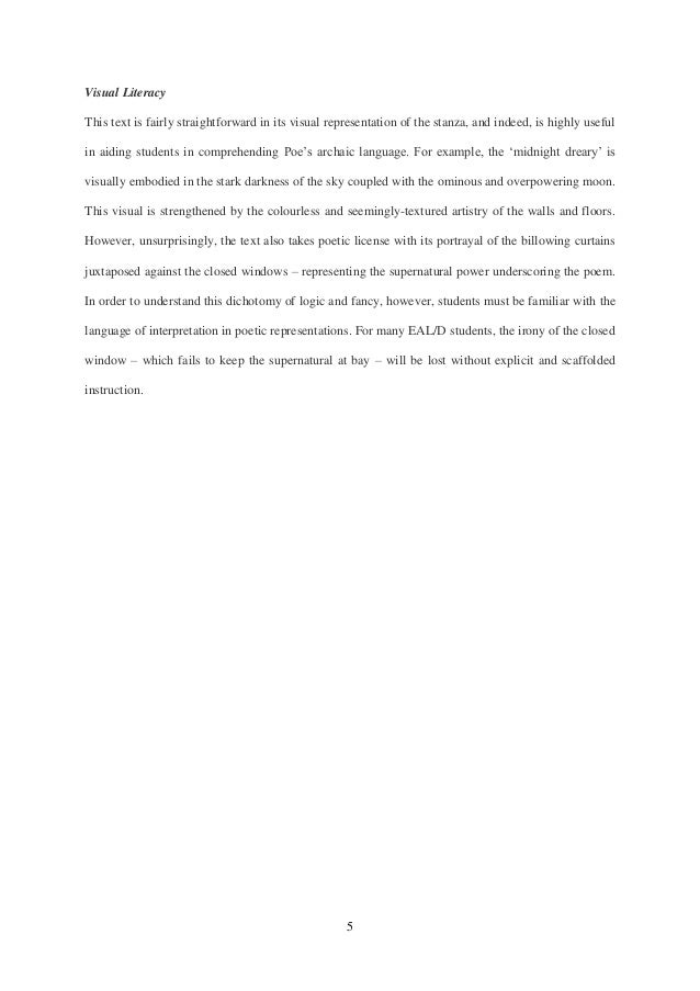 Edgar allan poe the raven analysis essay