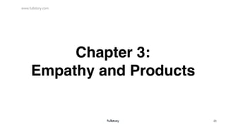 www.fullstory.com
26
Chapter 3:
Empathy and Products
 