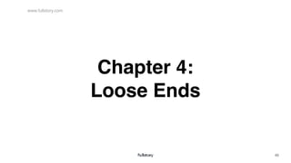 www.fullstory.com
46
Chapter 4:
Loose Ends
 