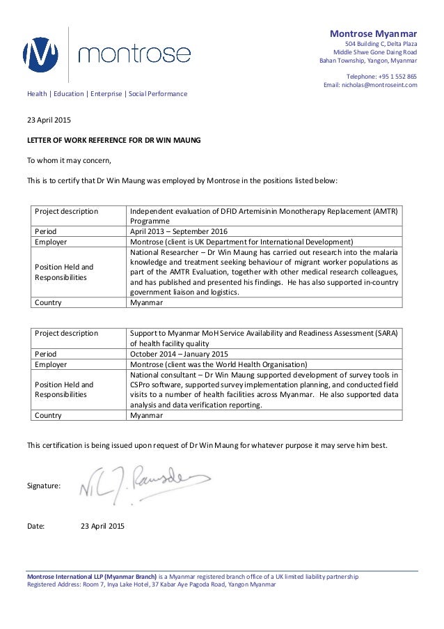 15 04 23 Dr Win Maung Reference Letter