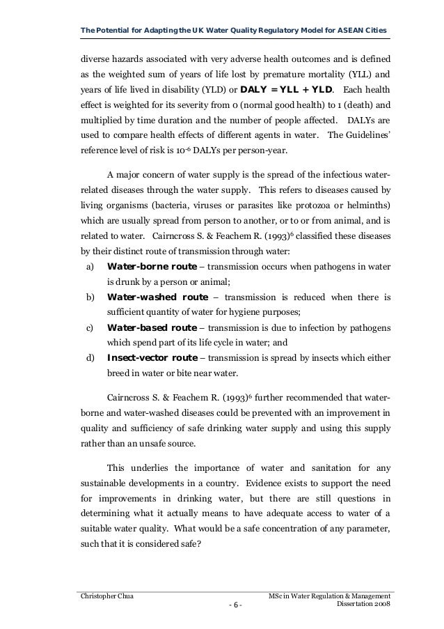 water quality phd thesis