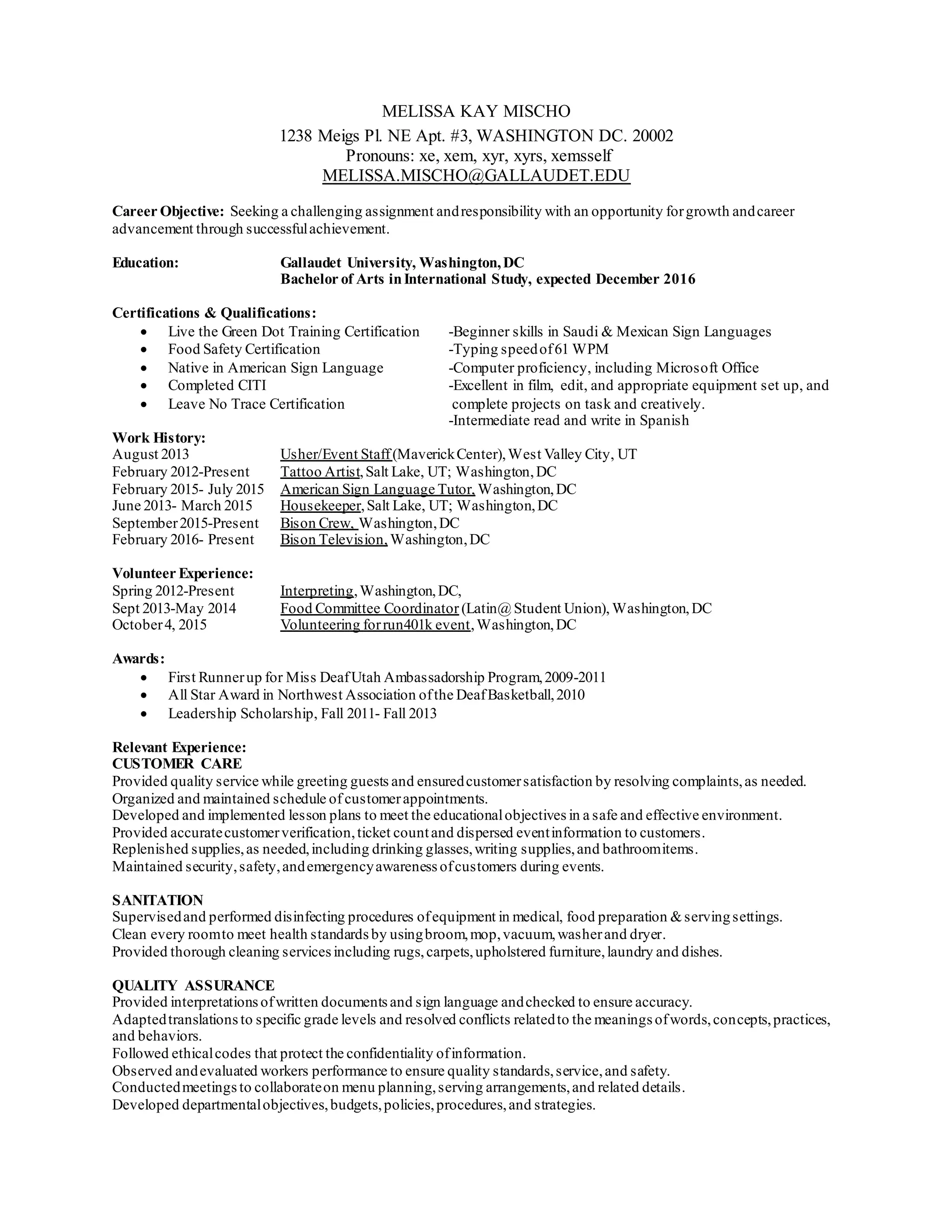 Mischo resume 2 pdf
