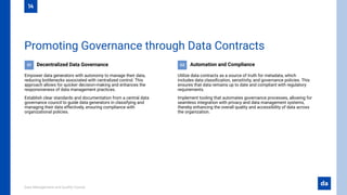 Data Contracts Course - Data Management & Data Quality | PDF