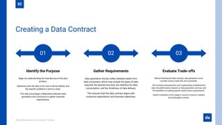Data Contracts Course - Data Management & Data Quality | PDF