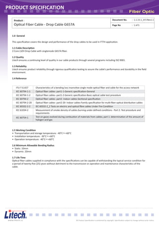 FTTx Solution Litech | PDF