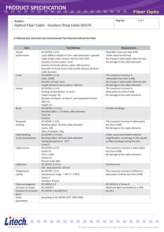 FTTx Solution Litech | PDF