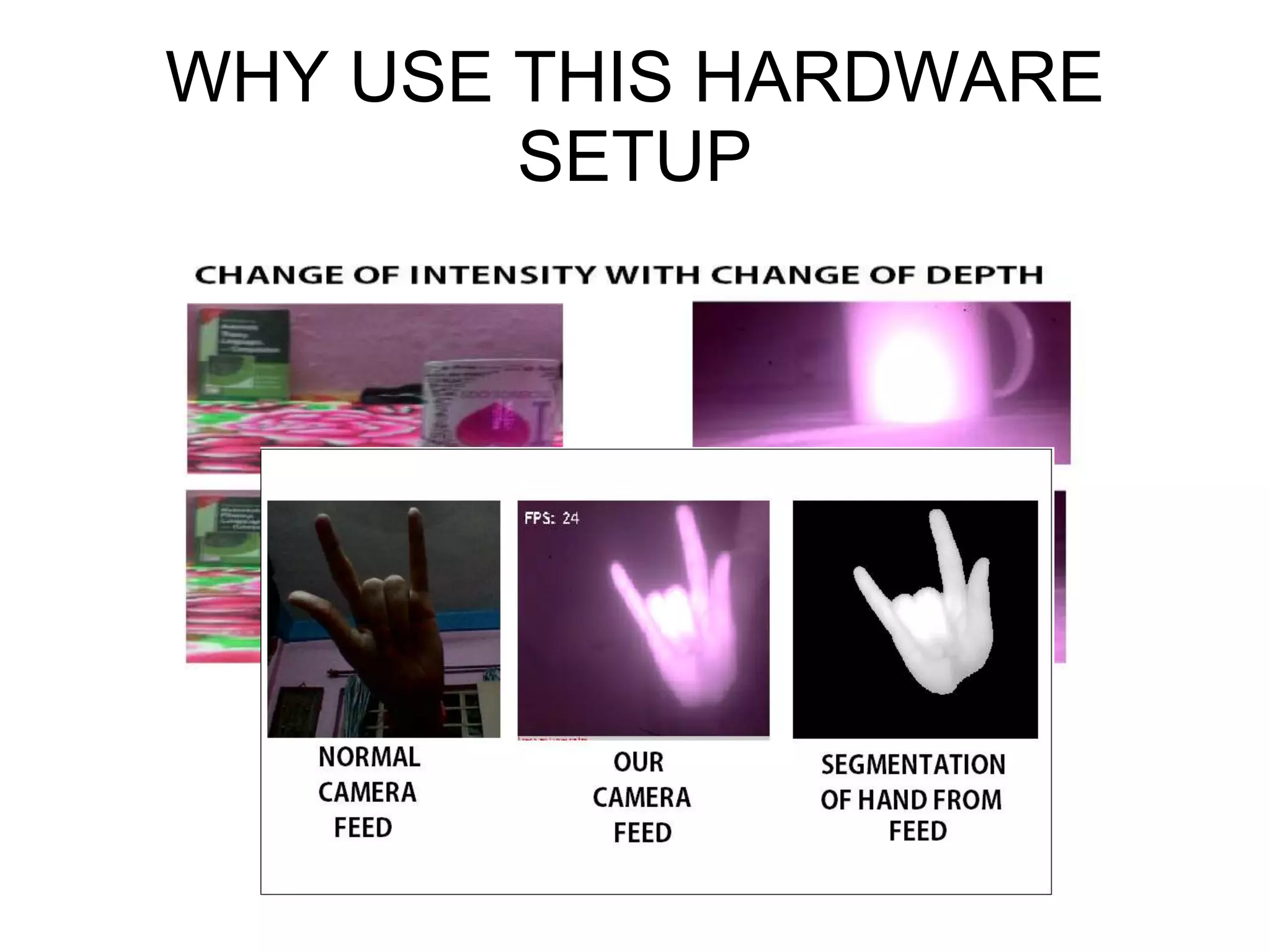 Hand gesture recognition using opencv python ppt