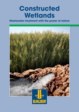 Constructed
Wetlands
Wastewater treatment with the power of nature
 