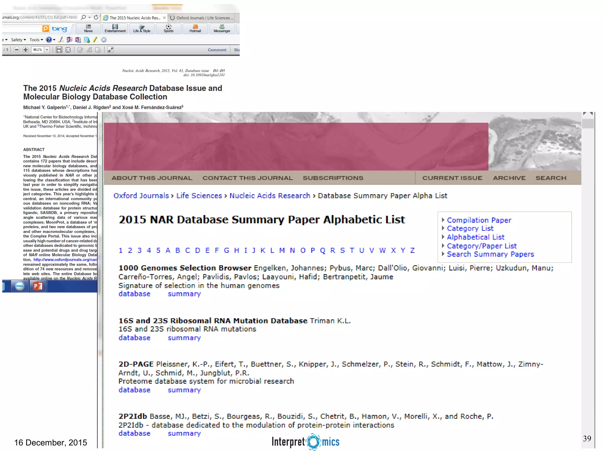 16 December, 2015 39 