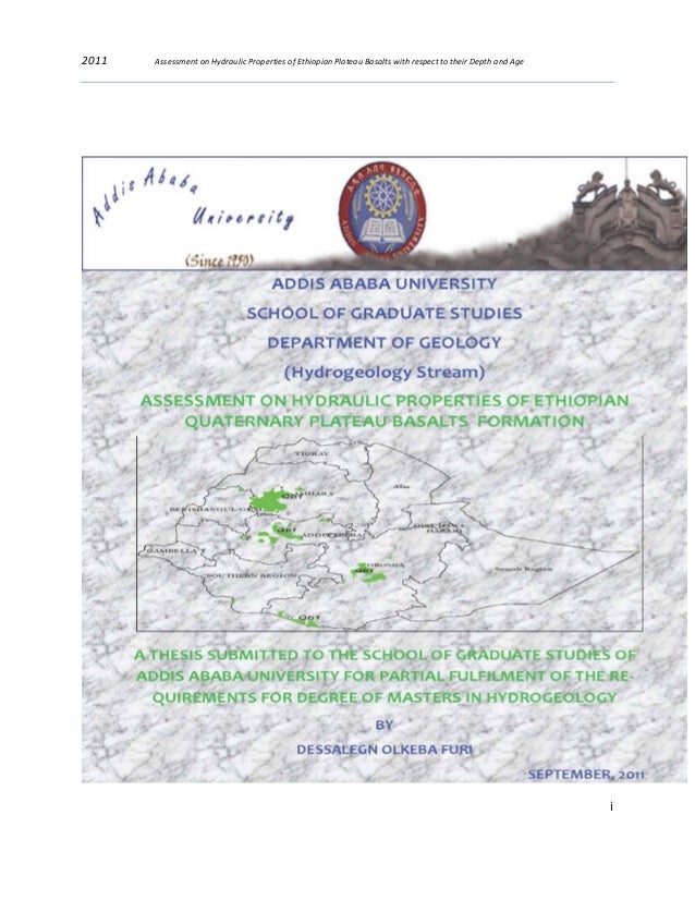 Msc dissertation or thesis