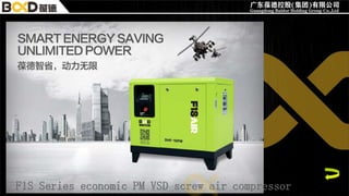 F1S Series economic PM VSD screw air compressor
 