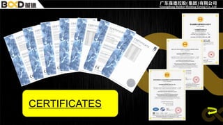 CERTIFICATES
 