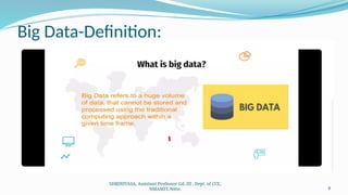 BDA: Big Data Analytics for Unit-1 Vtu syllabus | PPTX