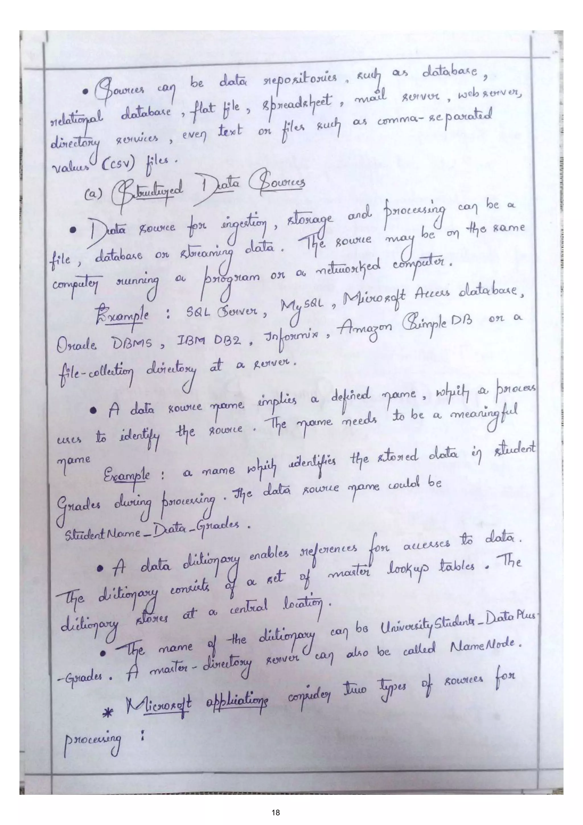 Bda module 1 notes | PDF