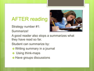 Before, During and After Reading Skills | PPTX