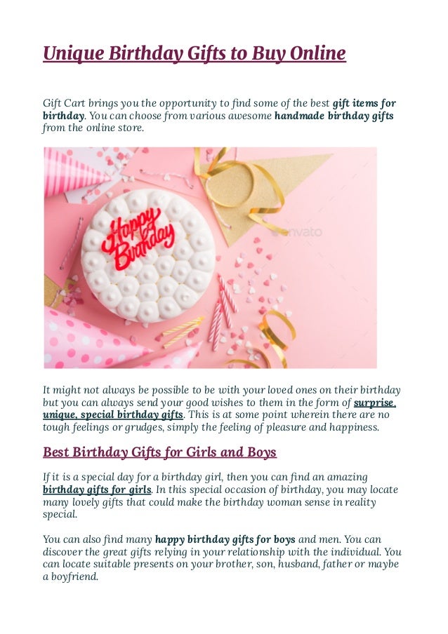 online gifts for girl