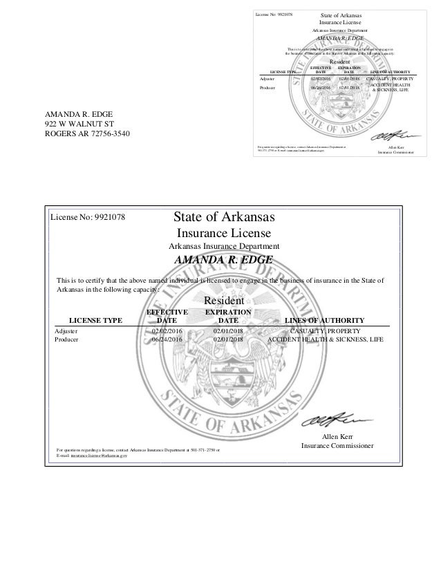 State Life Insurance License Ohio Life and Health