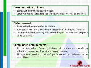 Credit Management Practices of BDBL