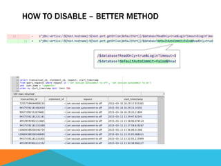 HOW TO DISABLE – BETTER METHOD
 