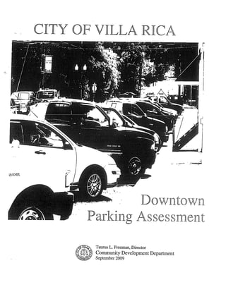 Villa Rica Downtown Parking Assessment