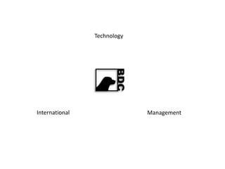 Management 
Technology 
International 
 