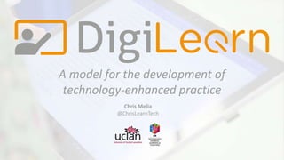 A model for the development of
technology-enhanced practice
Chris Melia
@ChrisLearnTech
 