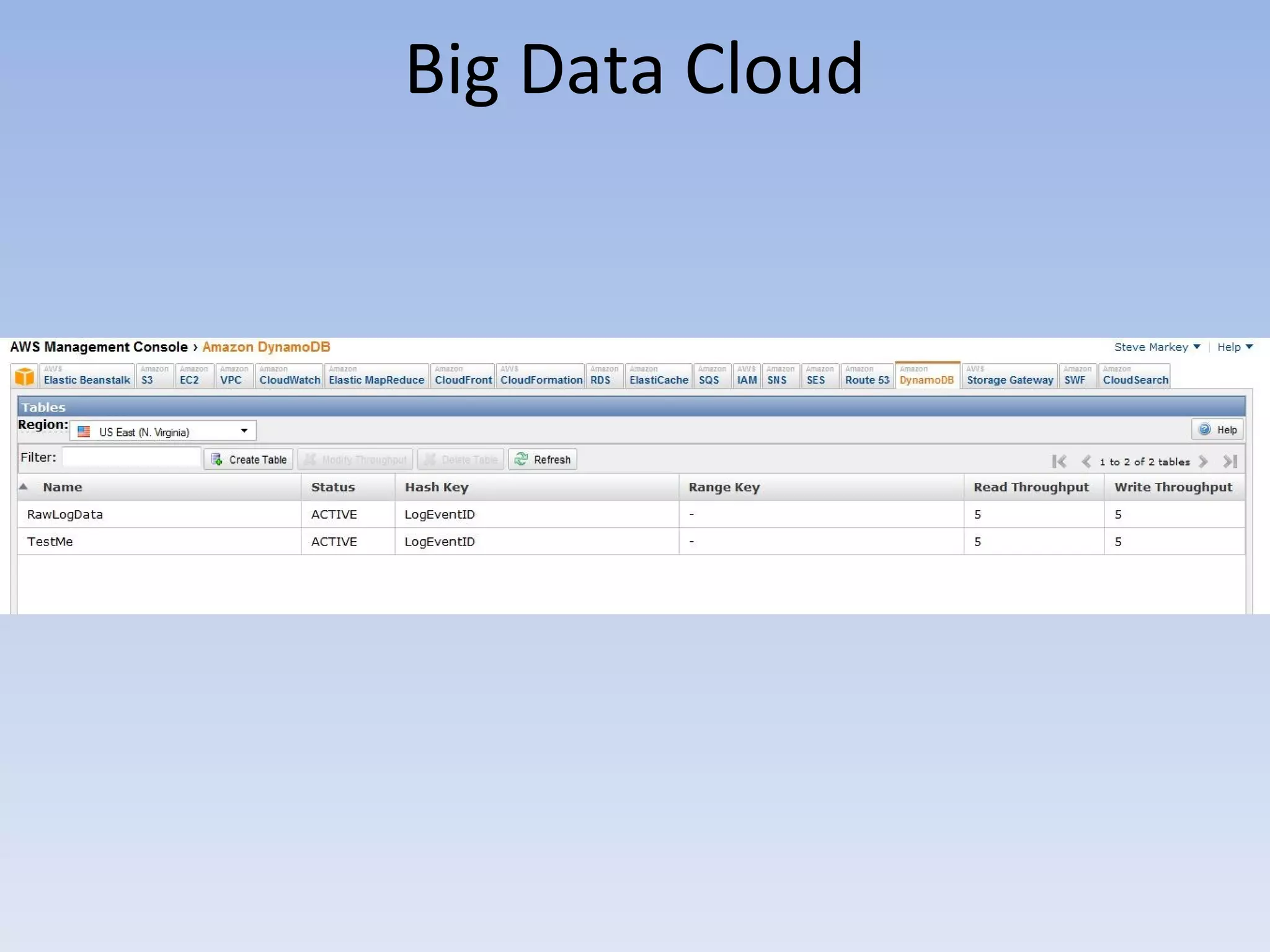 Big Data Cloud
 