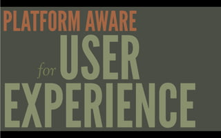 Real-world Responsive Design @ Breaking Development 2011