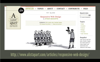 Real-world Responsive Design @ Breaking Development 2011