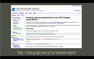 Real-world Responsive Design @ Breaking Development 2011