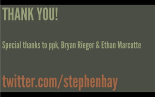 Real-world Responsive Design @ Breaking Development 2011