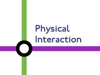 Physical 
Interaction 
 