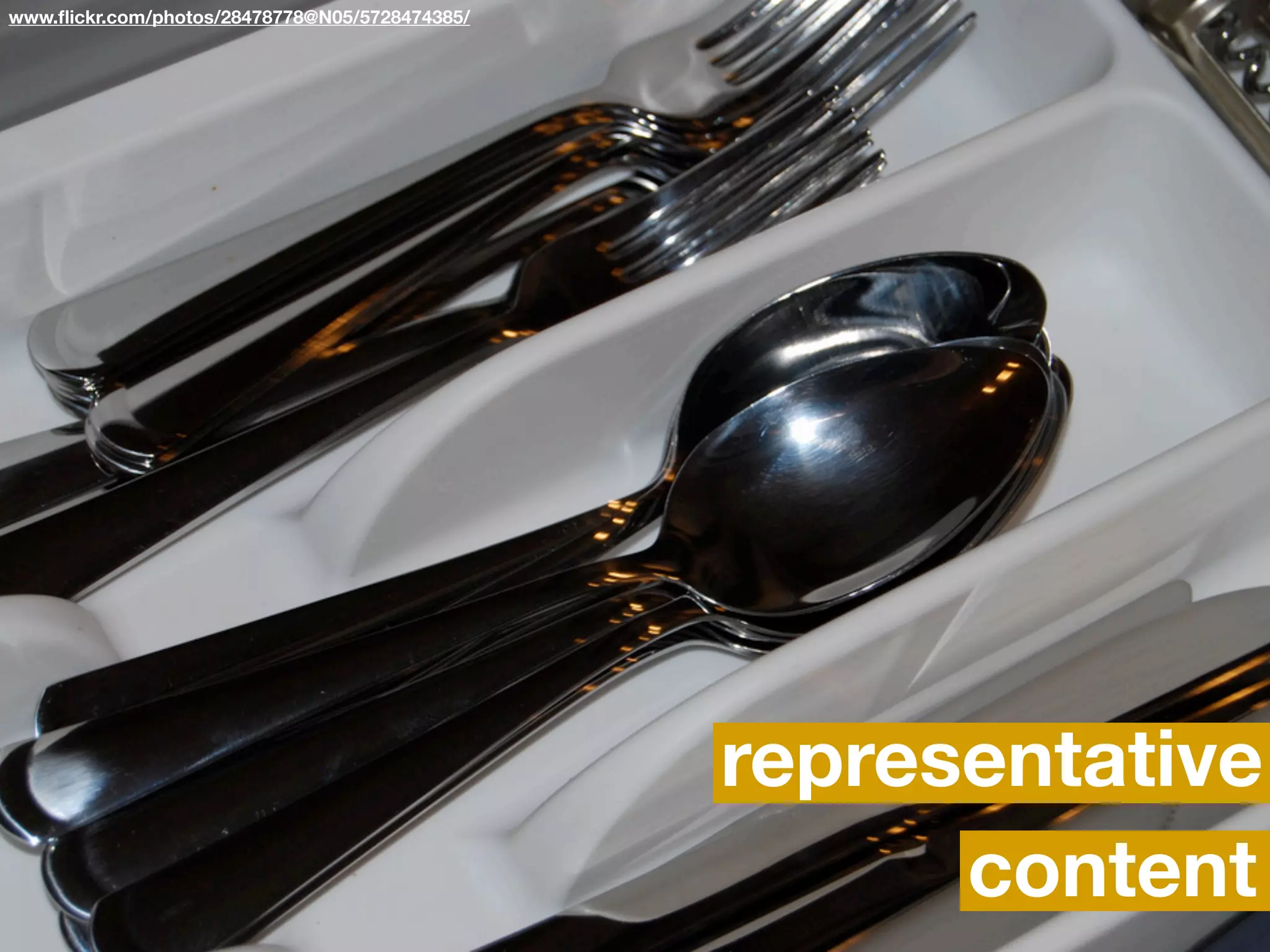 so...which
  content?




www.ﬂickr.com/photos/tdd/4493216417
 