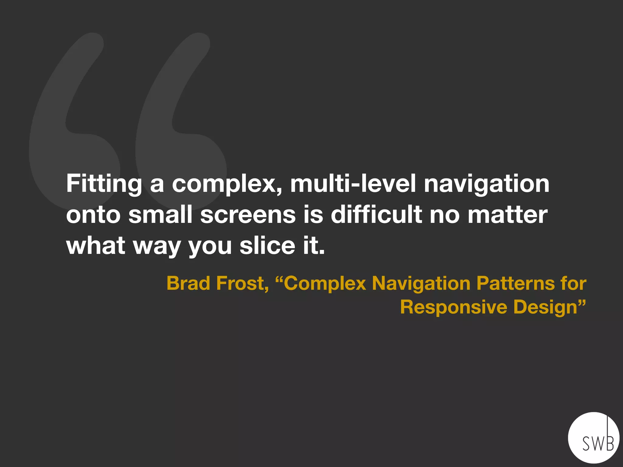 3   RELY ON SYSTEMS,
    NOT JUST PAGES
 