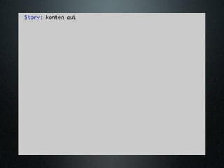 Behaviour-Driven Development