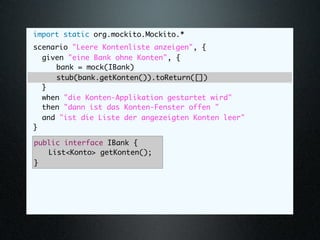 Behaviour-Driven Development