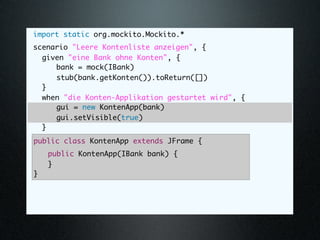 Behaviour-Driven Development