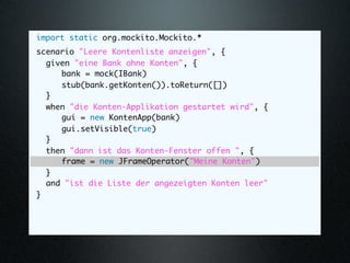 Behaviour-Driven Development