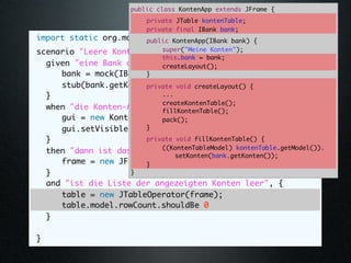 Behaviour-Driven Development