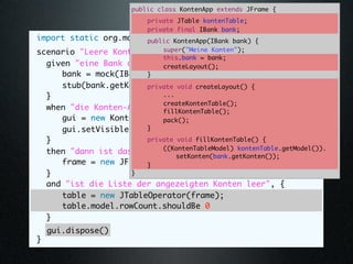 Behaviour-Driven Development