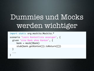 Behaviour-Driven Development