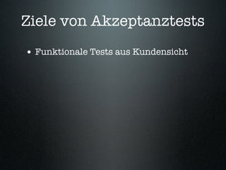 Behaviour-Driven Development