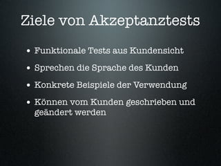 Behaviour-Driven Development