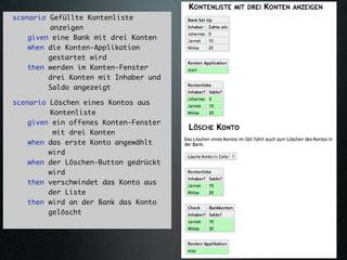 Behaviour-Driven Development