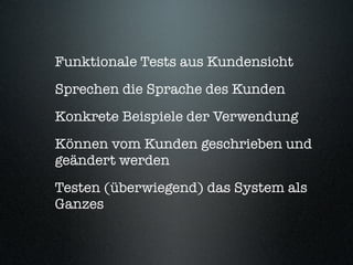 Behaviour-Driven Development